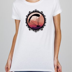 T-Shirt Stylish ParaglidingGirls LifeStyle